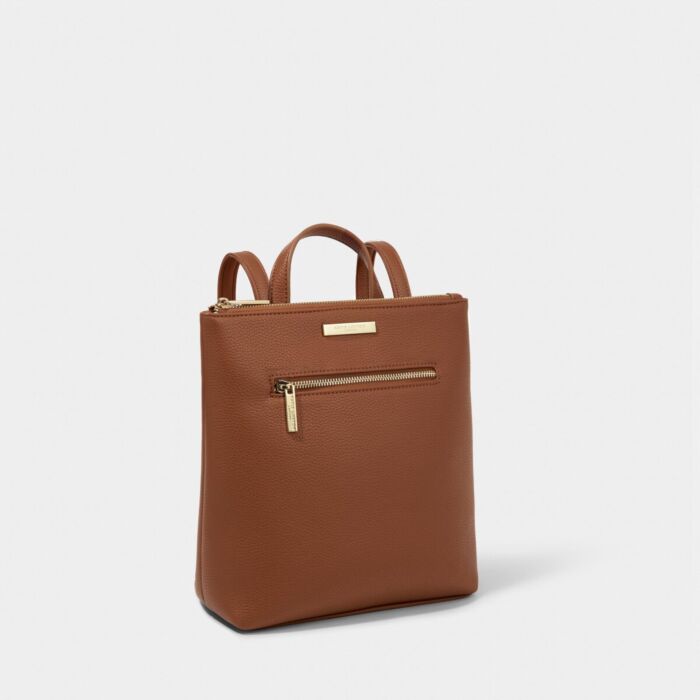 Katie Loxton Mini Brooke Backpack - Cognac